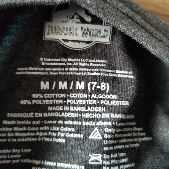 Jurassic World Long Sleeve Tshirt and hat (toque) - Picture 4 of 5